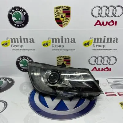 Skoda Superb Sağ Far 2010 - 2014